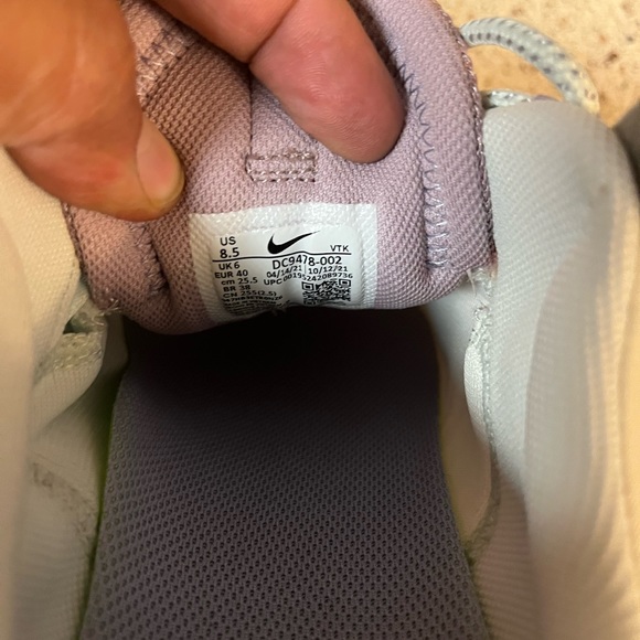 NIKE Air Max 2021 Spruce Aura/Plum Fog/Purple Sustainable Materials size 8.5 - Picture 9 of 12